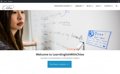 learnenglishwithchloe.com screenshot