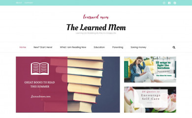 learnedmom.com screenshot