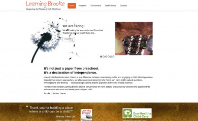 learningbrooke.com screenshot