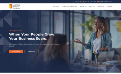 learningsphere.com.au screenshot