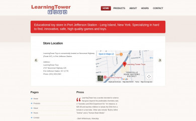 learningtower.com screenshot