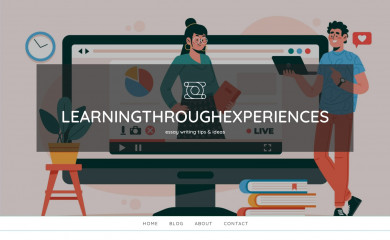 learningthroughexperiences.com screenshot