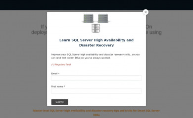 learnsqlserverhadr.com screenshot