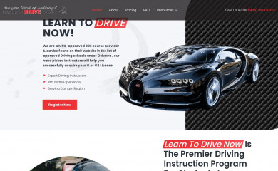 learntodrivenow.ca screenshot