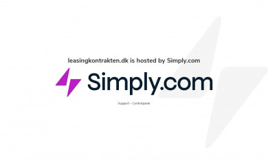 leasingkontrakten.dk screenshot