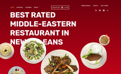 lebanonscafe.com screenshot