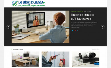 leblogdub2b.fr screenshot