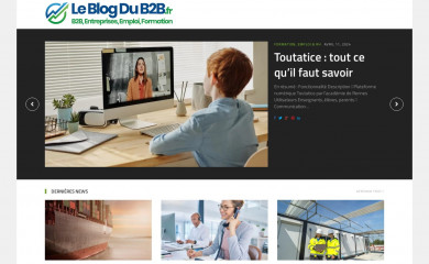 leblogdub2b.fr screenshot
