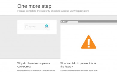 legacy.com screenshot