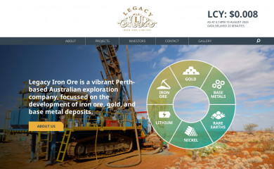 legacyiron.com.au screenshot