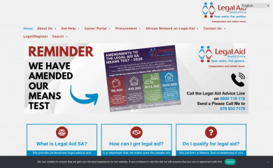 legal-aid.co.za screenshot