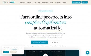 legalgen.com screenshot