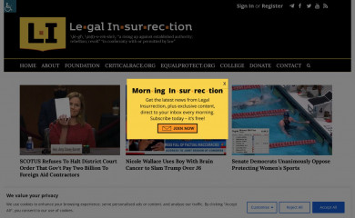 legalinsurrection.com screenshot