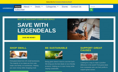 legendeals.co.uk screenshot