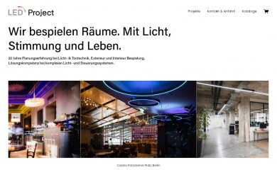 led-project.eu screenshot