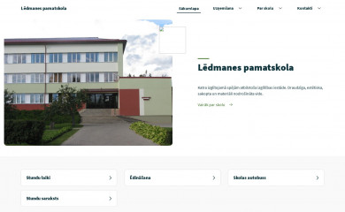 ledmanes-pamatskola.lv screenshot