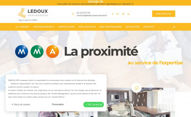 ledouxassurances.fr screenshot