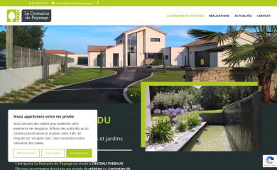 ledomainedupaysage.fr screenshot