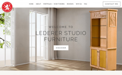 ledererstudiofurniture.com screenshot
