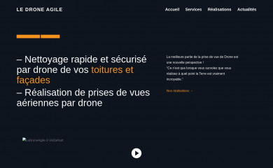 ledroneagile.fr screenshot