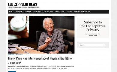 ledzepnews.com screenshot