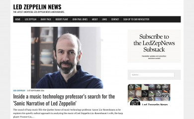 ledzepnews.com screenshot