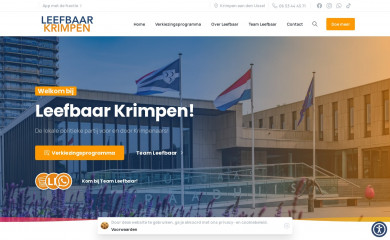 leefbaarkrimpen.nl screenshot