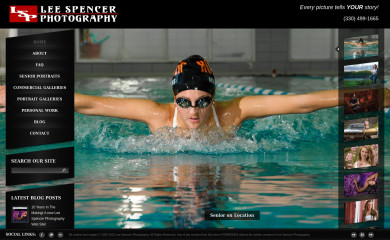 leespencerphoto.com screenshot