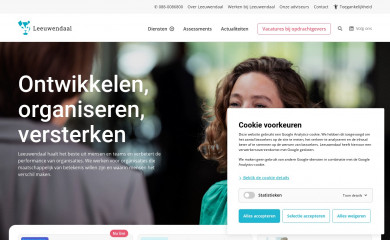 leeuwendaal.nl screenshot