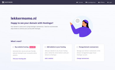 lekkermomo.nl screenshot