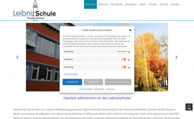 leibnizschule-ffm.de screenshot