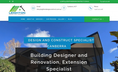 leightondesignconstruct.com.au screenshot