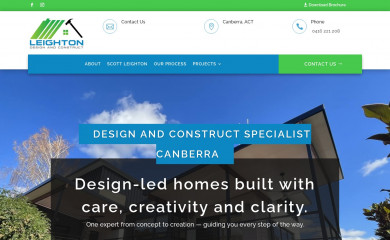 leightondesignconstruct.com.au screenshot