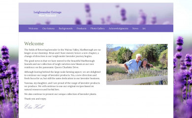 leighvandercottage.co.nz screenshot