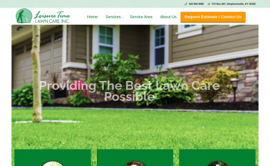 leisuretimeturfcare.com screenshot