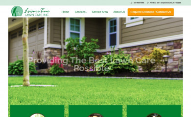 leisuretimeturfcare.com screenshot