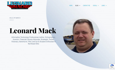 leonardmack.com screenshot