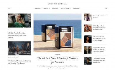 leoncechenal.com screenshot