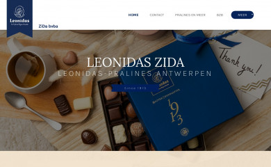 leonidas-zida.be screenshot