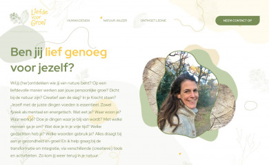 leoniehaas.nl screenshot