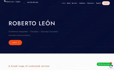 leonroberto.com screenshot