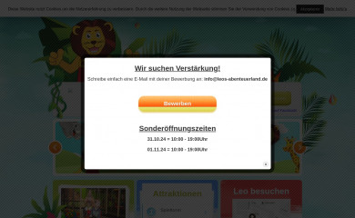 leos-abenteuerland.de screenshot