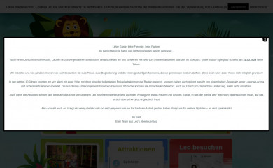 leos-abenteuerland.de screenshot