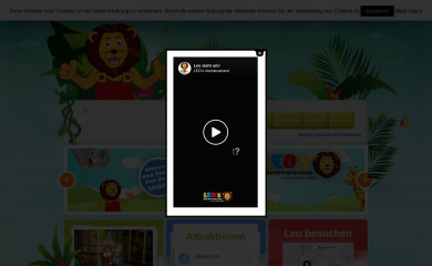 leos-abenteuerland.de screenshot