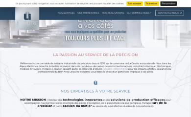 leloutre-industrie.fr screenshot