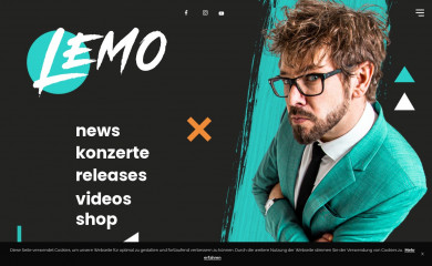 lemomusic.com screenshot