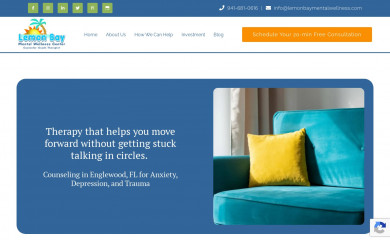 lemonbaymentalwellness.com screenshot
