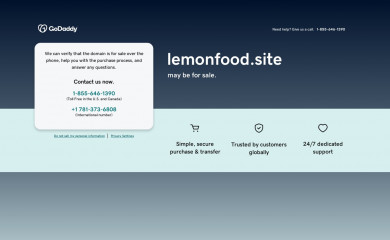 lemonfood.site screenshot