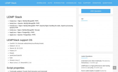 lempstack.com screenshot