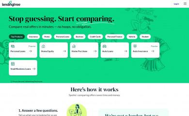 lendingtree.com screenshot